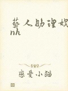 艺人助理娱乐圈nh