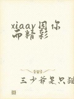 xiaav因你而精彩