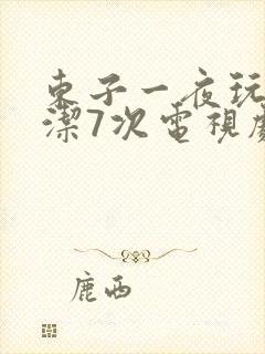 东子一夜玩弄白洁7次电视剧