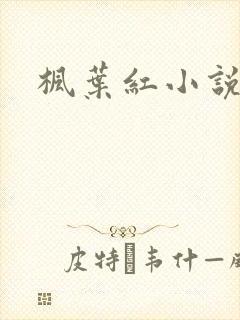 枫叶红小说