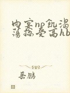 肉宴np饥渴放荡总受高hbl