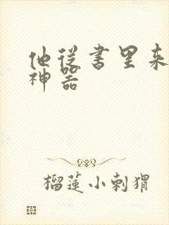 他从书里来追书神器