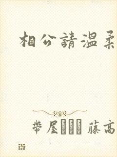 相公请温柔一点
