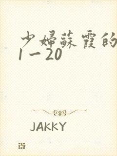 少妇苏霞的沉沦1一20