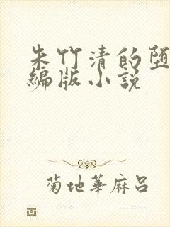 朱竹清的堕落改编版小说