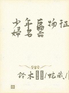 少年巨物征服美妇名器