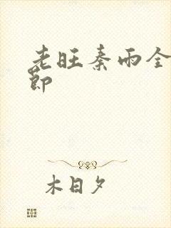 老旺秦雨全部章节