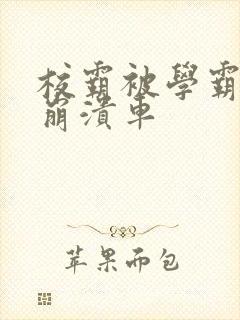 校霸被学霸玩到崩溃车