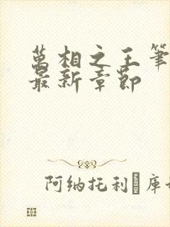 万相之王笔趣阁最新章节