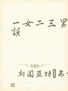 一女二三男事小说