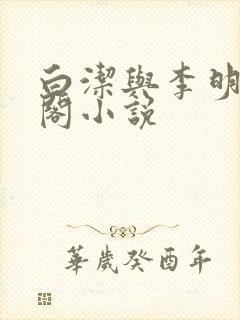 白洁与李明笔趣阁小说