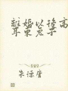 离婚以后高干 耳东兔子