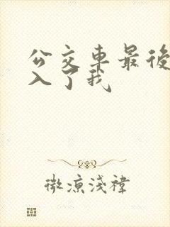 公交车最后一排入了我