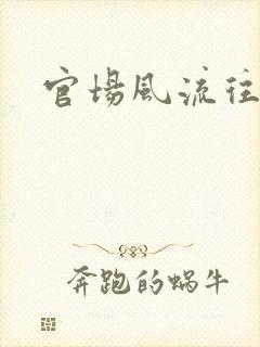 官场风流往事