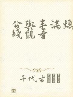 公与丰满熄4在线观看