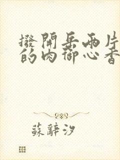 拨开岳两片肥嫩的肉御心香帅