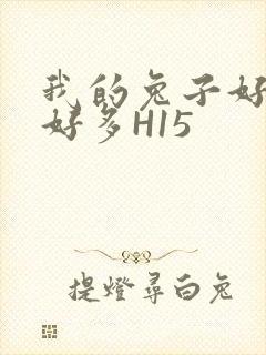 我的兔子好软水好多H15