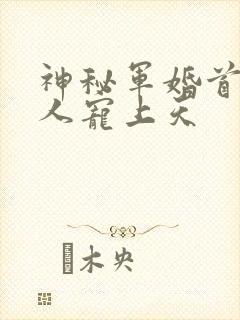 神秘军婚首长大人宠上天
