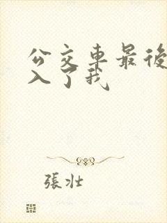 公交车最后一排入了我