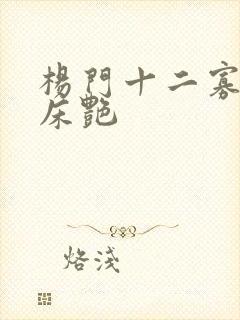 杨门十二寡妇肉床艳