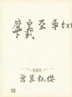 魔皇至尊txt下载