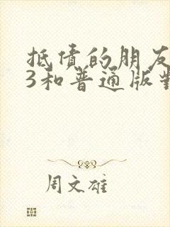 抵债的朋友麦子3和普通版对比