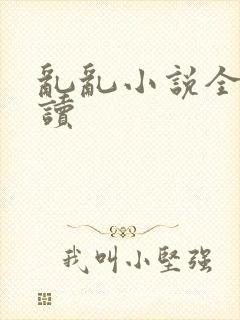 乱乱小说全文阅读