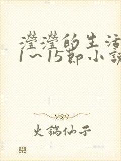 滢滢的生活日记1～15节小说