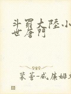 斗罗大陆小说绝世唐门