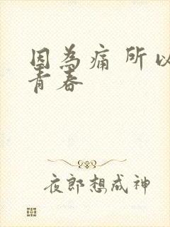 因为痛 所以叫青春