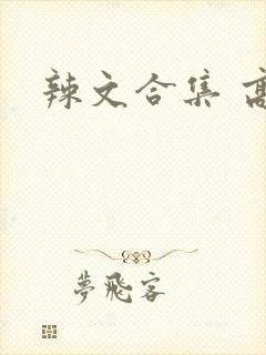 辣文合集 高h