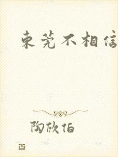 东莞不相信眼泪