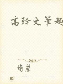 高干文笔趣阁
