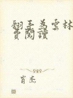 翻手为云林云免费阅读