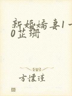 新婚娇妻1一40芷珊