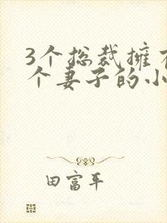 3个总裁拥有一个妻子的小说