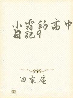 小霜的高中成长日记9