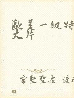 欧美一级特黄a大片