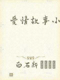 爱情故事小说