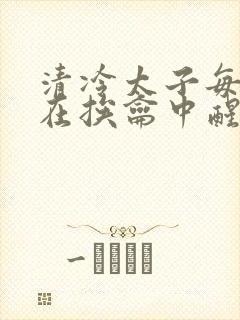 清冷太子每日都在挨龠中醒来小说