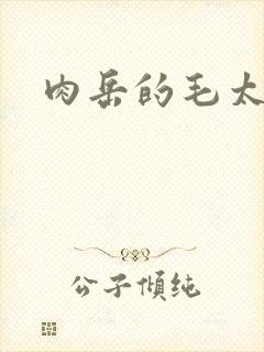 肉岳的毛太浓了