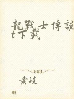 龙战士传说txt下载