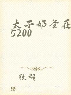 太子奶爸在花都5200