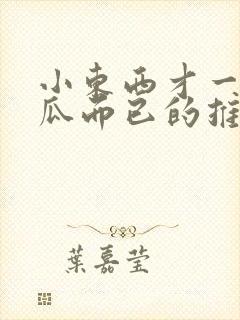 小东西才一根黄瓜而已的推荐书