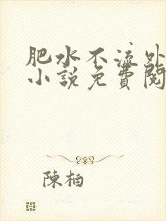 肥水不流外人田小说免费阅读