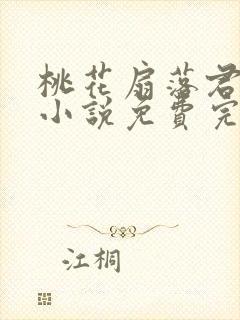 桃花扇落君不还小说免费完整版