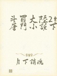 斗罗大陆2绝世唐门小说下载