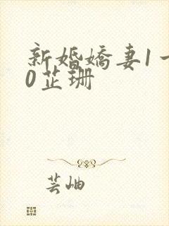 新婚娇妻1一40芷珊
