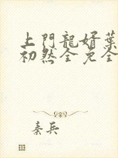 上门龙婿叶辰萧初然全免全集