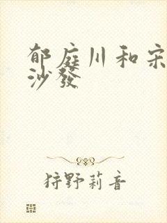 郁庭川和宋倾城沙发